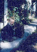 S0717 Cousin John Haydock (Moberly Missouri) on bicycle